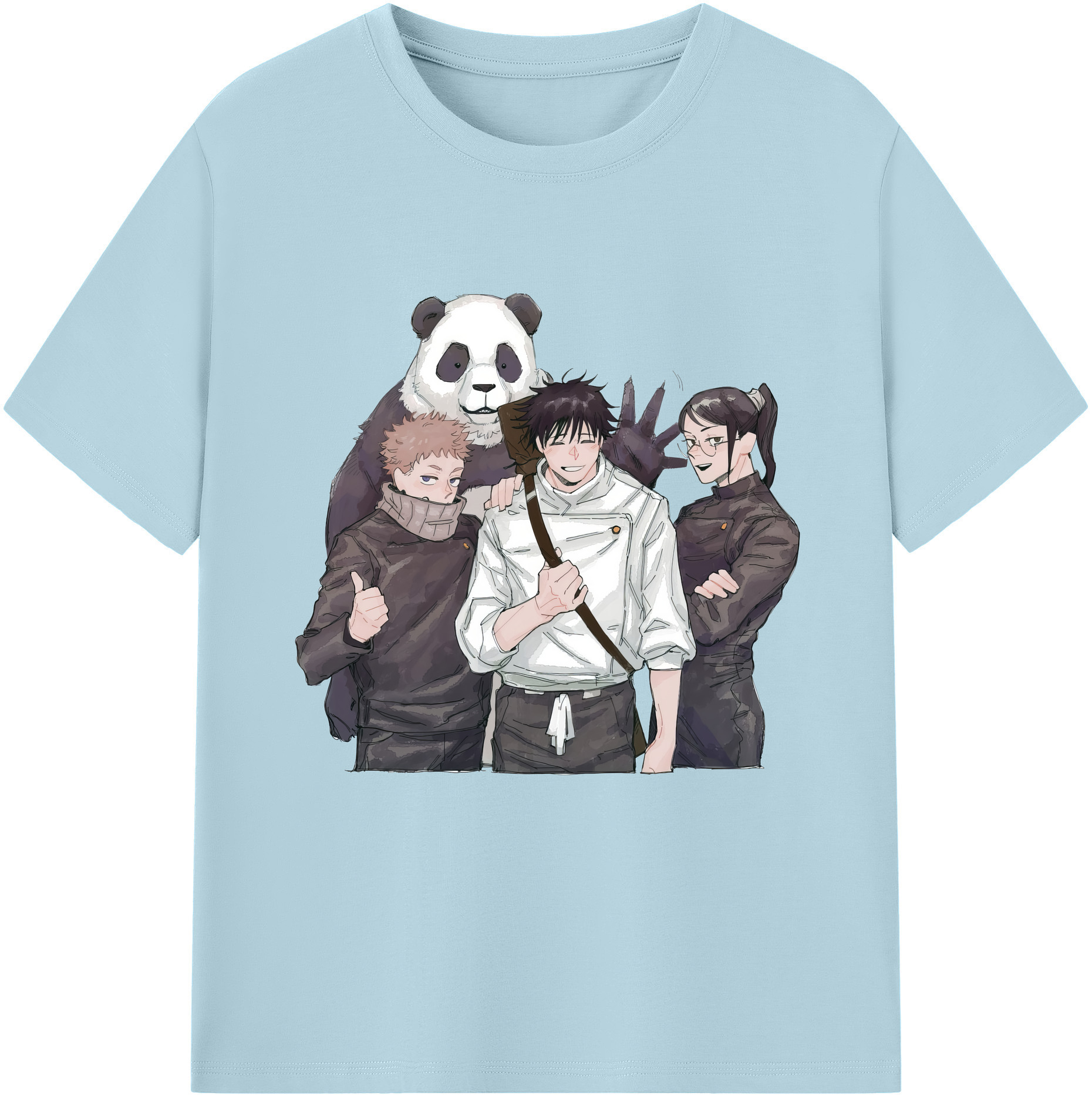 （画像用） 呪術廻戦 Jujutsu Kaisen 綿100％半袖Tシャツ（フロントプリント）